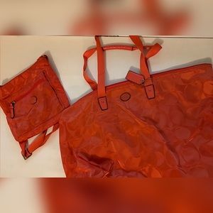 Coach Weekender Purse/Tote Set